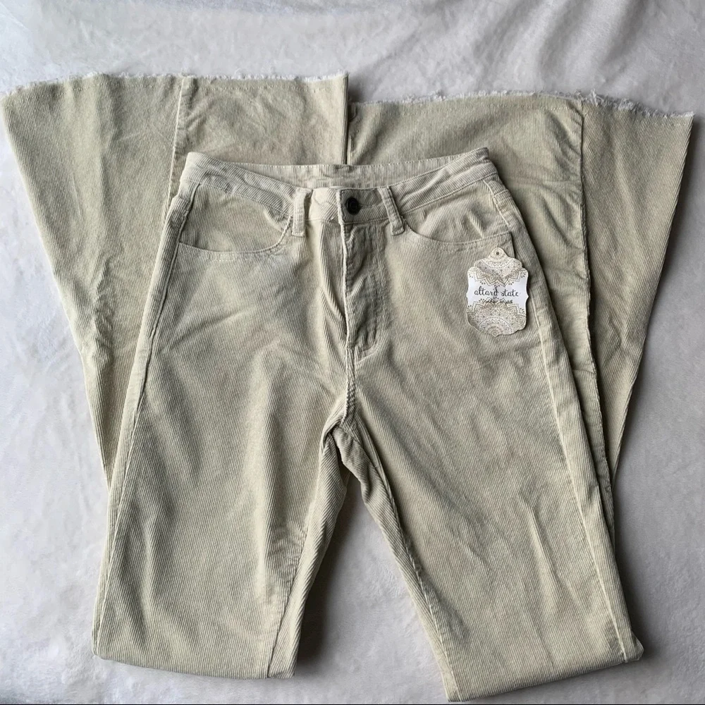 Altar’d State Women’s Ella Corduroy Flare Pants - Picture 2 of 14